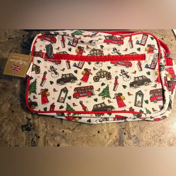 NWT Milly Green Designer Cosmetic/travel Bag - Picture 2 of 5